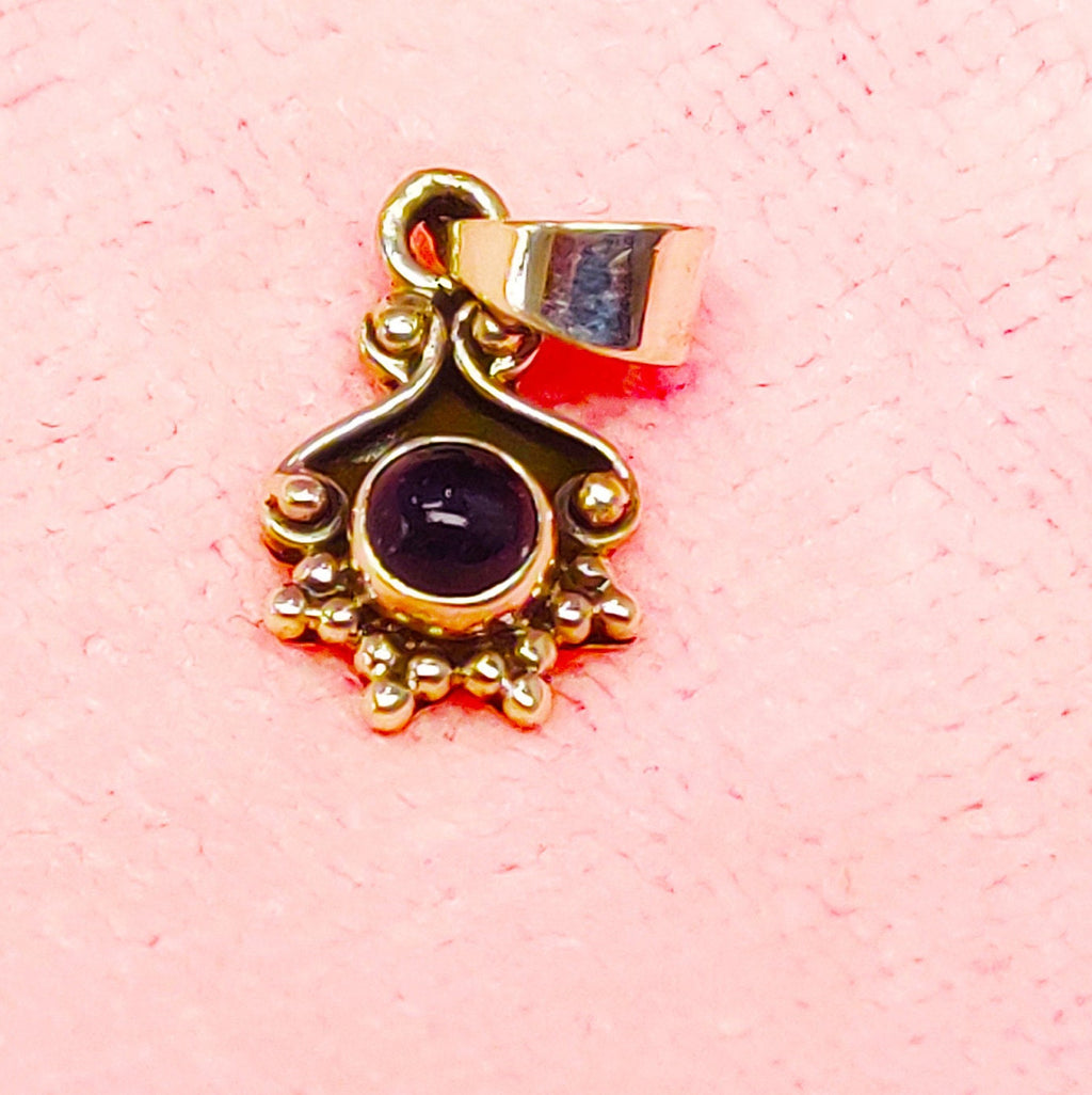 Sterling Silver Lapis Lazuli Stone Pendant