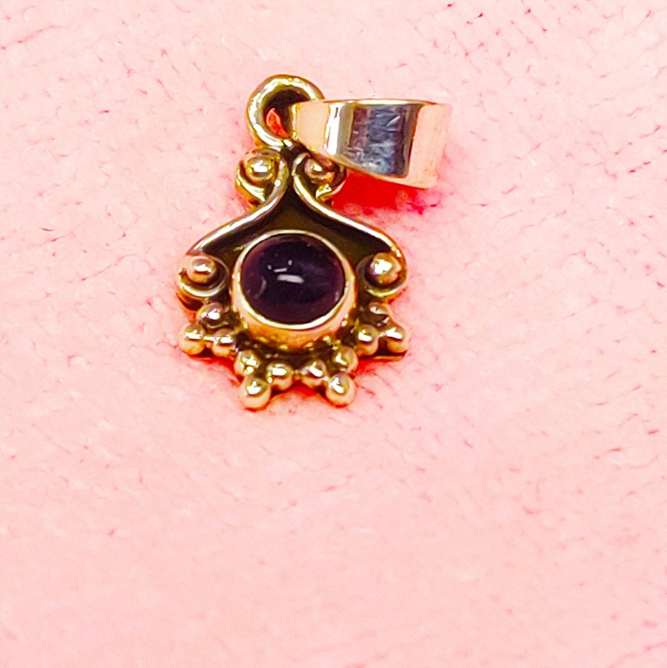 Sterling Silver Lapis Lazuli Stone Pendant